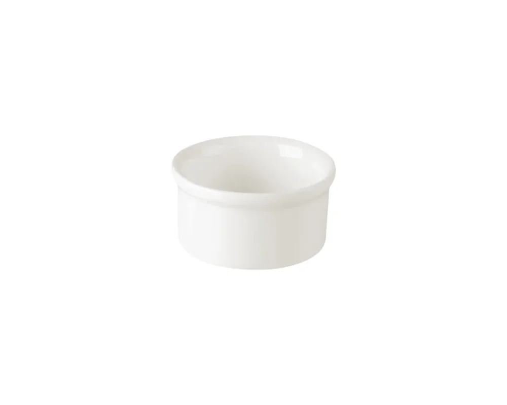 Ramequin rond ivoire porcelaine vitrifiée Banquet Rak Remise