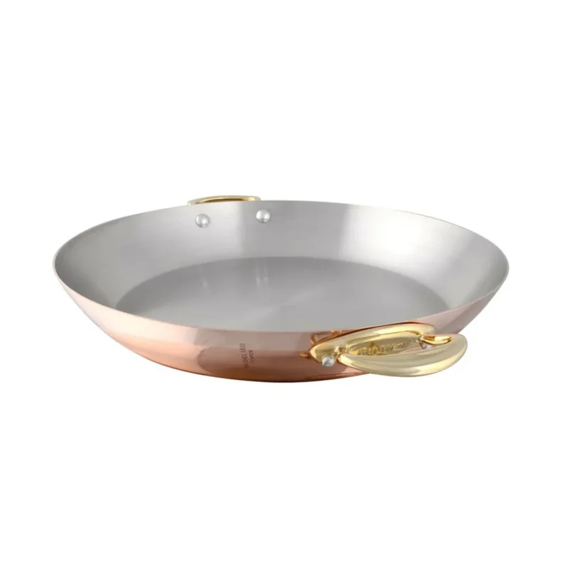 Offre Exclusive Plat rond cuivre inox Ø 20 cm 3 cm M'150b Mauviel