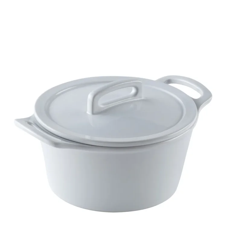 Cocotte rond blanc porcelaine Ø 14 cm Bistronome Pro.mundi Offre Du Jour