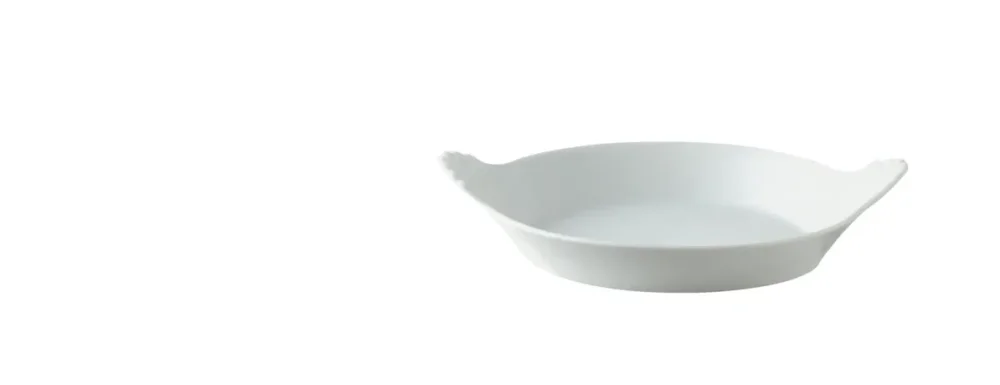 Prix Réduit Plat à oreilles rond blanc porcelaine Ø 10 cm Bistronome Pro.mundi