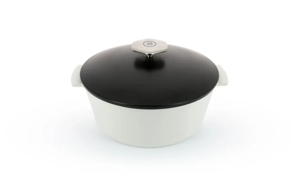 Cocotte rond noir porcelaine culinaire Ø 26 cm Revolution 2 Revol Authentique