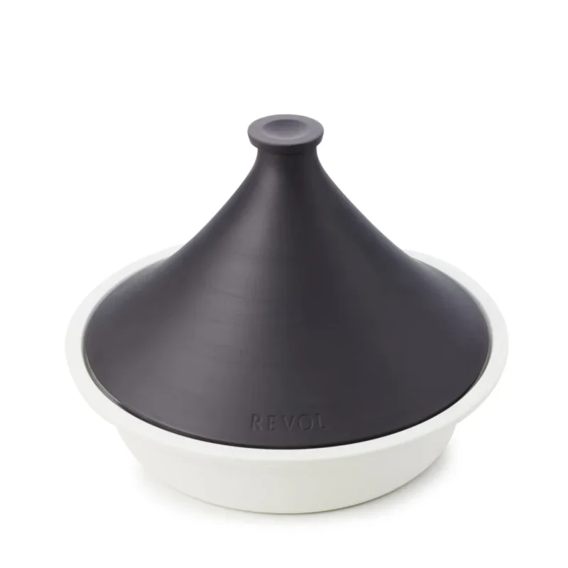 Tajine avec induction rond noir porcelaine culinaire Ø 32 cm Revolution 2 Revol Produit De Marque