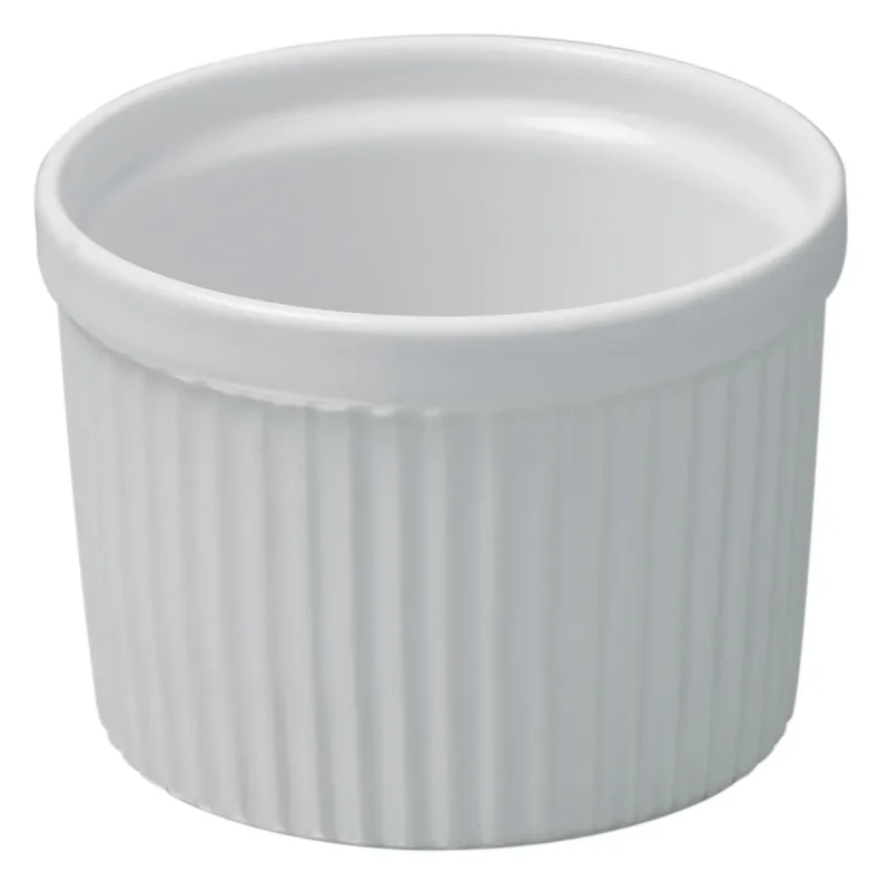Top Vente Moule à soufflé rond blanc porcelaine culinaire Ø 9 cm French Classics Revol