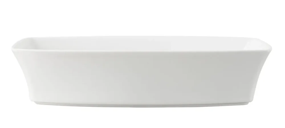 Meilleur Prix Plat porcelaine culinaire blanc 28x18,5x6 cm 175 cl Alexandrie Revol