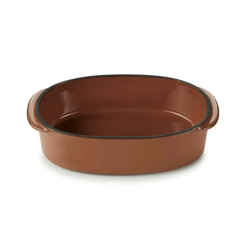 Paiement Sécurisé Plat ovale rouge porcelaine culinaire 16 cmCaractère Revol