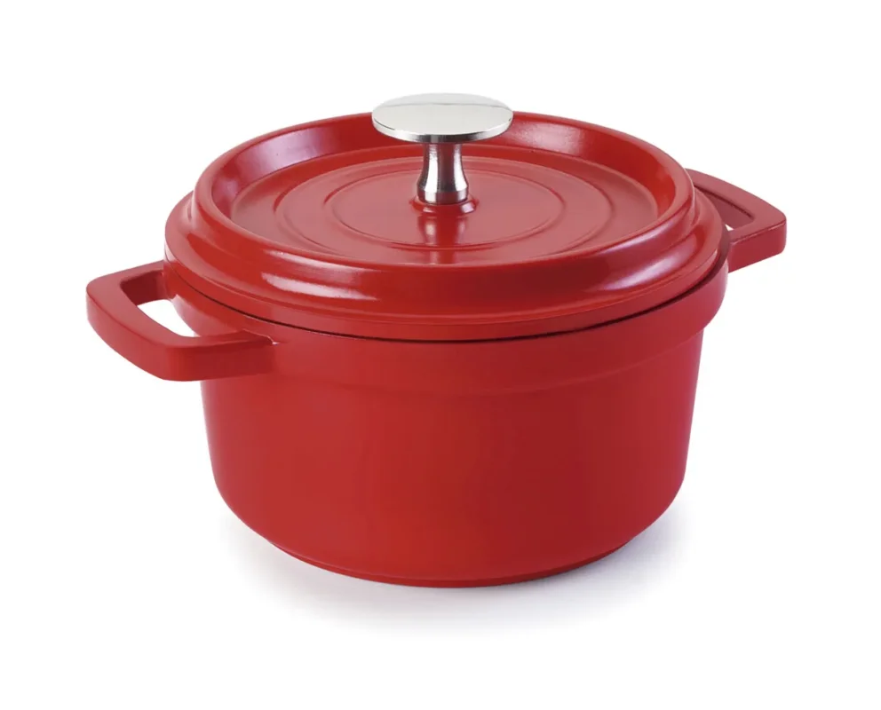 Must-Have Cocotte fonte d'aluminium Revêtement anti-adhésif Avec couvercle Ø 14 cm 7,5 cm 0,9 L Lacor