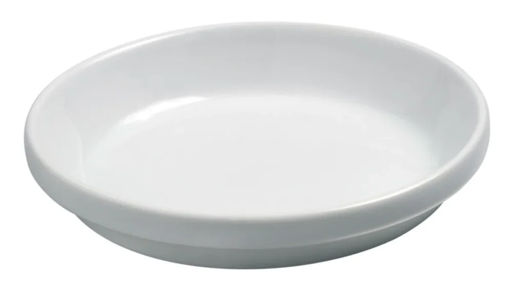 Plat à crème brûlée rond blanc porcelaine culinaire Ø 14 cm Londres Revol Meilleur Choix