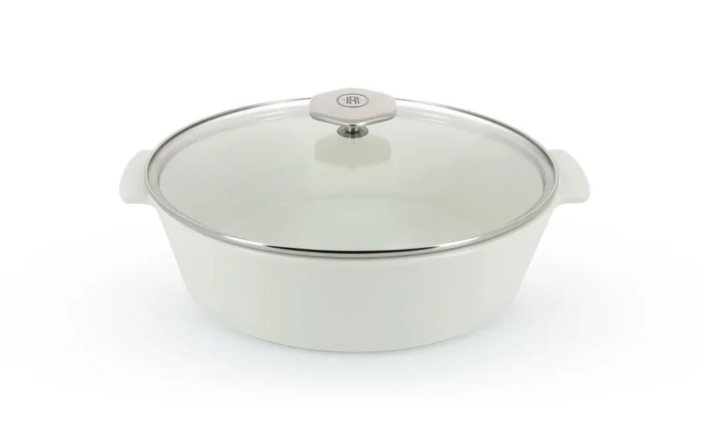 Must-Have Cocotte avec induction ovale transparent porcelaine culinaire 30,5x25,5 cm Revolution 2 Revol
