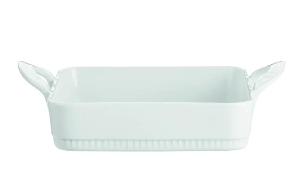 Offre Spéciale Plat à lasagnes rectangulaire blanc porcelaine culinaire 34x25 cm Toulouse Pillivuyt