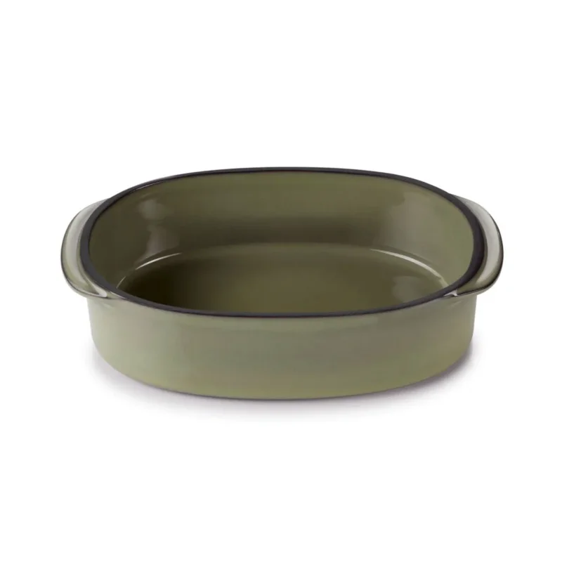 Populaire Plat ovale vert porcelaine culinaire 16 cmCaractère Revol