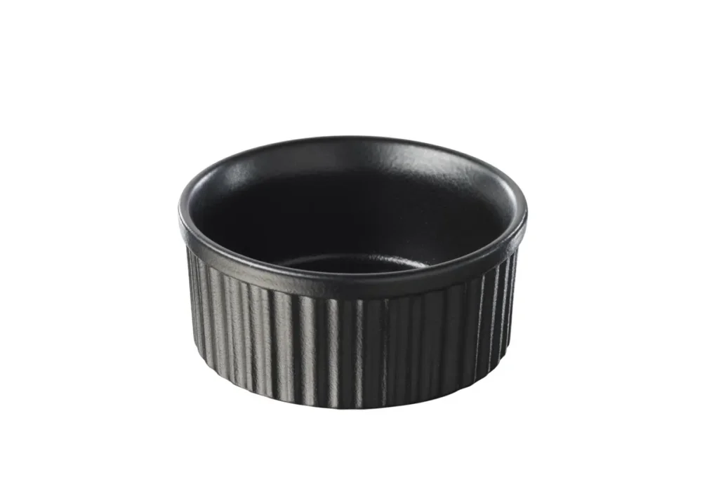 Ramequin rond noir porcelaine culinaire Ø 9,4 cm French Classics Revol Prix Choc