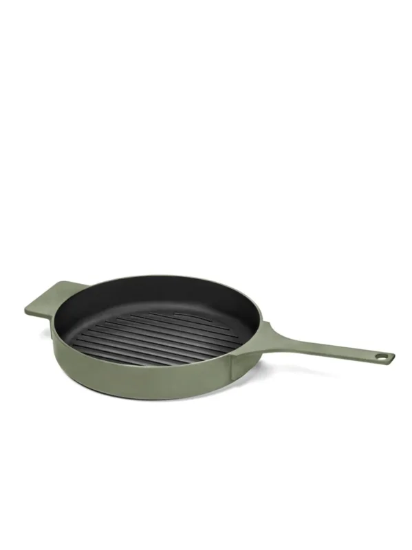 Poêle rond vert fonte d'acier Ø 26 cm 4,2 cm Surface Serax Bon Plan