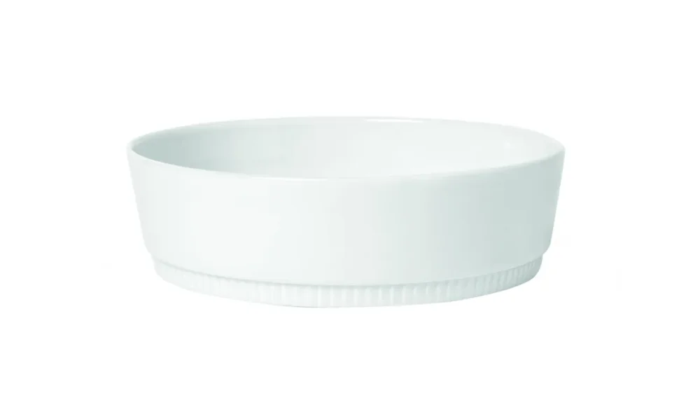 Expédition Rapide Plat à gratin rond blanc porcelaine culinaire Ø 23 cm Toulouse Pillivuyt