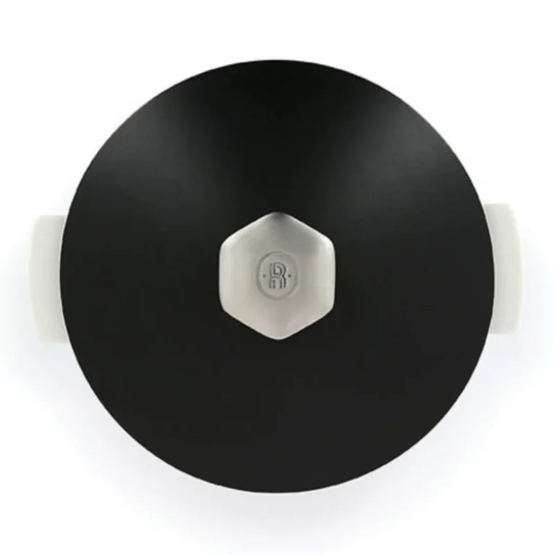 Couvercle pour cocotte rond noir porcelaine culinaire Ø 10,5 cm Revolution 2 Revol Offre Limitée