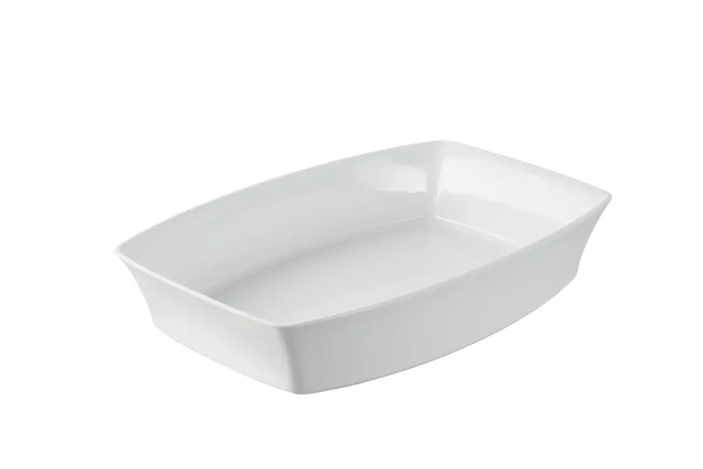Plat porcelaine culinaire blanc 34x22,5x6,5 cm 275 cl Alexandrie Revol Dernière Chance