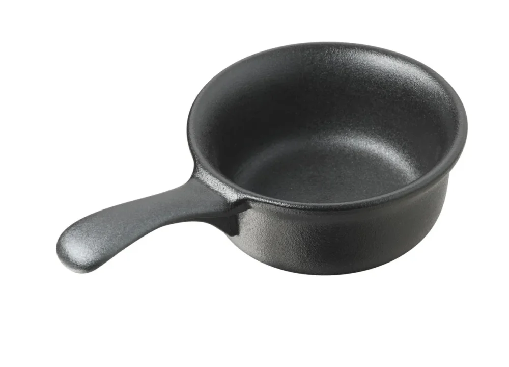 Poêlon rond noir porcelaine culinaire Ø 10,5 cm French Classics Revol Meilleure Vente