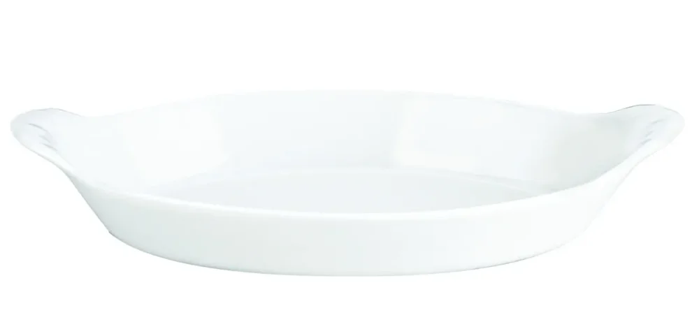 Prix Cassé Plat ovale blanc porcelaine culinaire 28,5x16 cm Pillivuyt