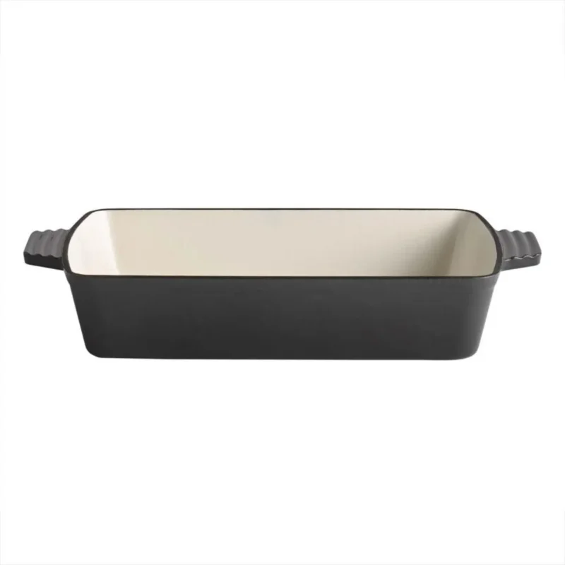 Plat à four fonte émaillée Sans revêtement Sans couvercle 33x24 cm 3,5 L 5 Stars Aps Usine Directe