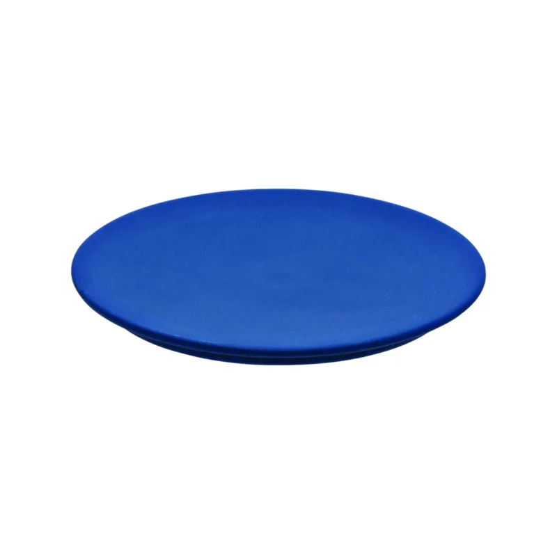 Marque Couvercle rond bleu grès émaillé Ø 12,5 cm Gourmet Degrenne