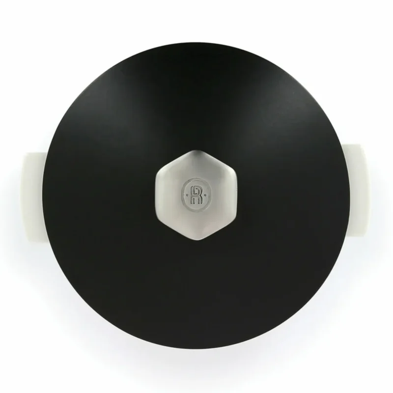 Couvercle pour cocotte rond noir porcelaine culinaire Ø 22 cm Revolution 2 Revol Commander Vite