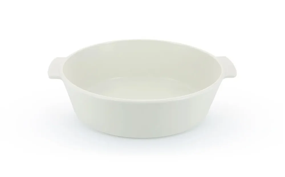 Meilleur Choix Cocotte avec induction ovale blanc porcelaine culinaire 30,5x25,5 cm Revolution 2 Revol