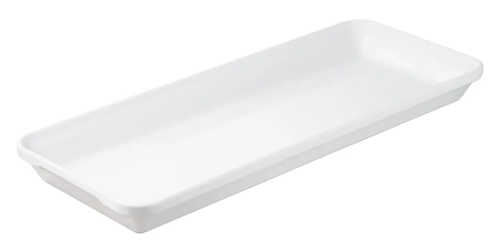 Dernier Modèle Plat rectangulaire blanc porcelaine culinaire 49,5x20 cm Les Essentiels Revol