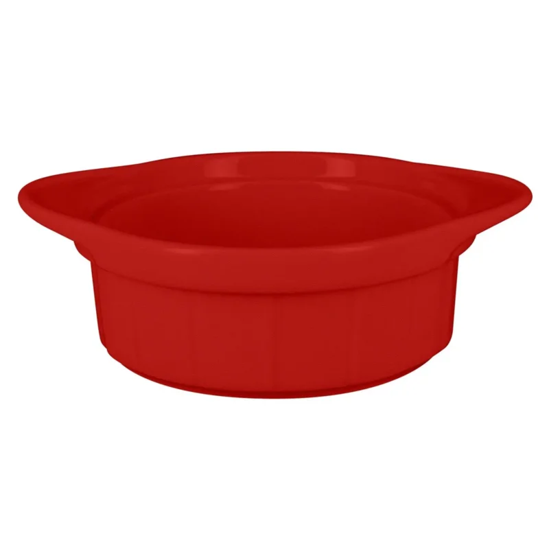 Ramequin rond rouge porcelaine vitrifiée Ø 11 cm Chefs Fusion Rak Meilleur Prix