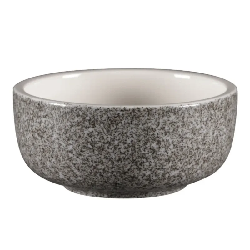 Ramequin rond gris porcelaine vitrifiée Ø 10 cm Rakstone Ease Rak Meilleure Vente