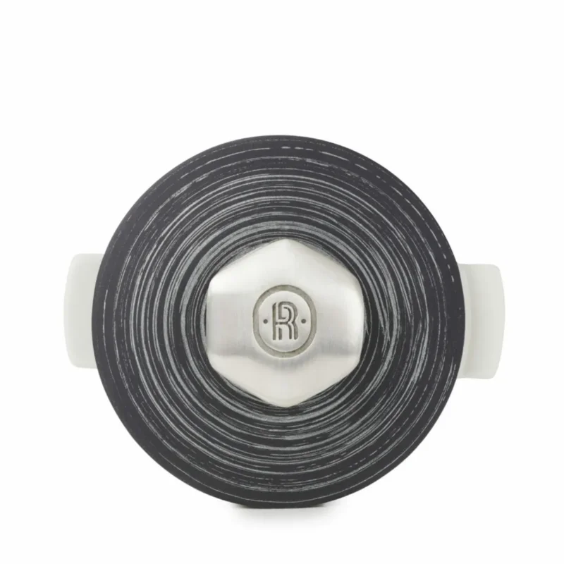 Couvercle pour cocotte rond noir porcelaine culinaire Ø 22 cm Revolution 2 Revol Bon Plan