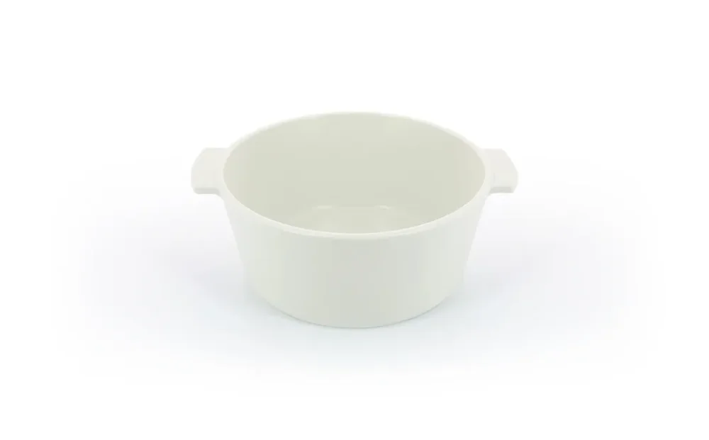 Populaire Cocotte avec induction rond blanc porcelaine culinaire Ø 22 cm Revolution 2 Revol