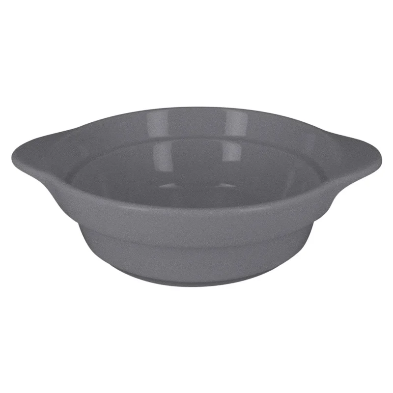 Cocotte rond gris porcelaine vitrifiée Ø 16 cm Chefs Fusion Rak Promotion Saisonnière
