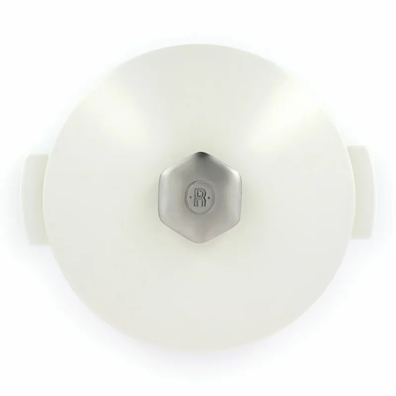 Nouveauté Couvercle pour cocotte rond blanc porcelaine culinaire 32,5x26,5 cm Revolution 2 Revol
