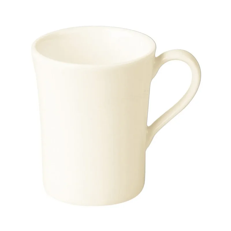 Tasse à expresso rond ivoire porcelaine vitrifiée Fine Dine Rak Commander Maintenant