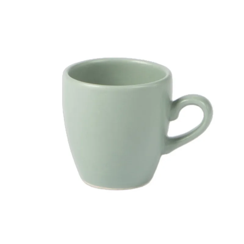 Tasse à café rond vert Grès 11 cl Ø 6,4 cm Pulse Essentials Collection Affaire À Saisir