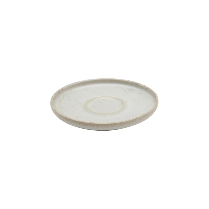 Petit Prix Sous tasse expresso rond beige grès émaillé Ø 12 cm Sand Accolade