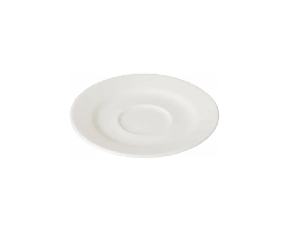 Sous-tasse à thé/déjeuner rond ivoire porcelaine vitrifiée Banquet Rak Acheter Direct