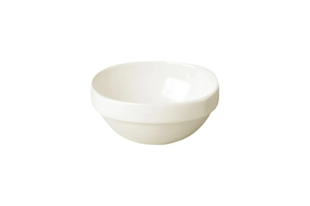 Pas Cher Bol rond ivoire porcelaine vitrifiée 40 cl Ø 13 cm Ska Rak