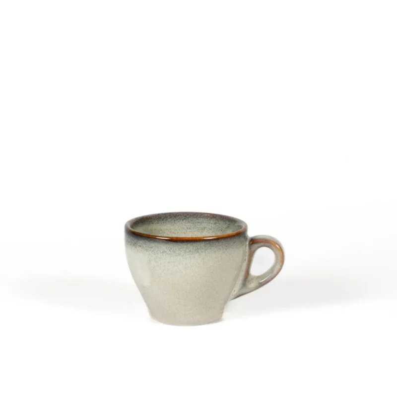 Tasse à thé gris bleu porcelaine 23 cl Ø 9 cm Serena Pro.mundi Prix Cassé