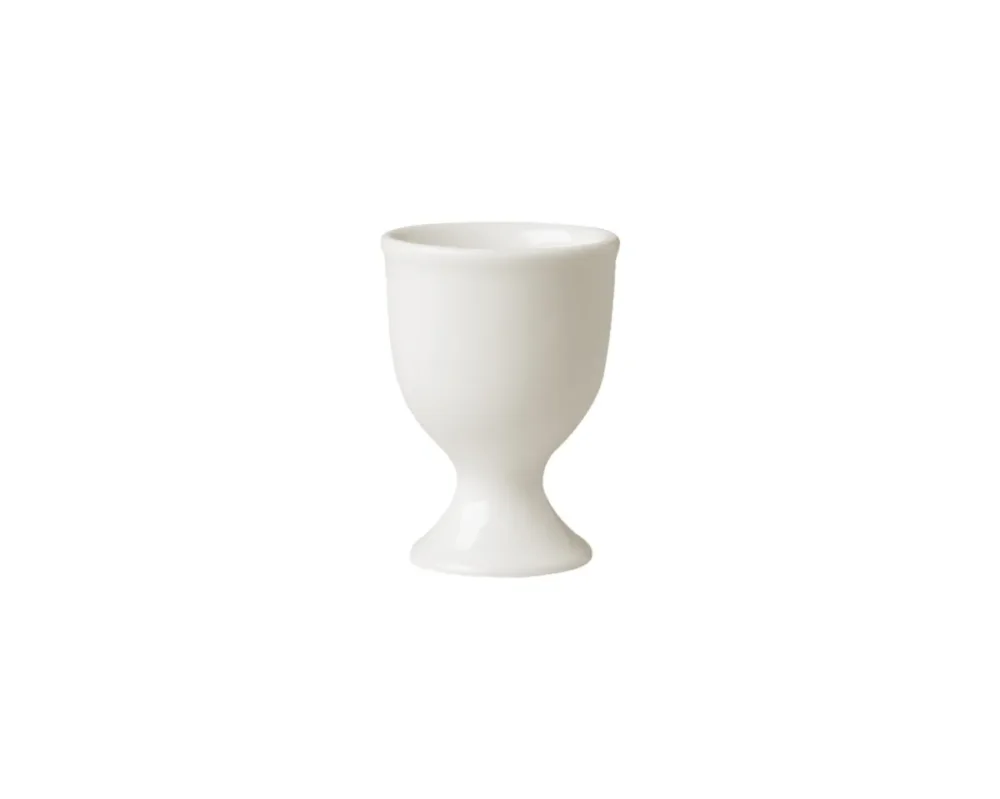 Coquetier rond ivoire porcelaine vitrifiée Ø 5,2 cm Banquet Rak Haute Qualité