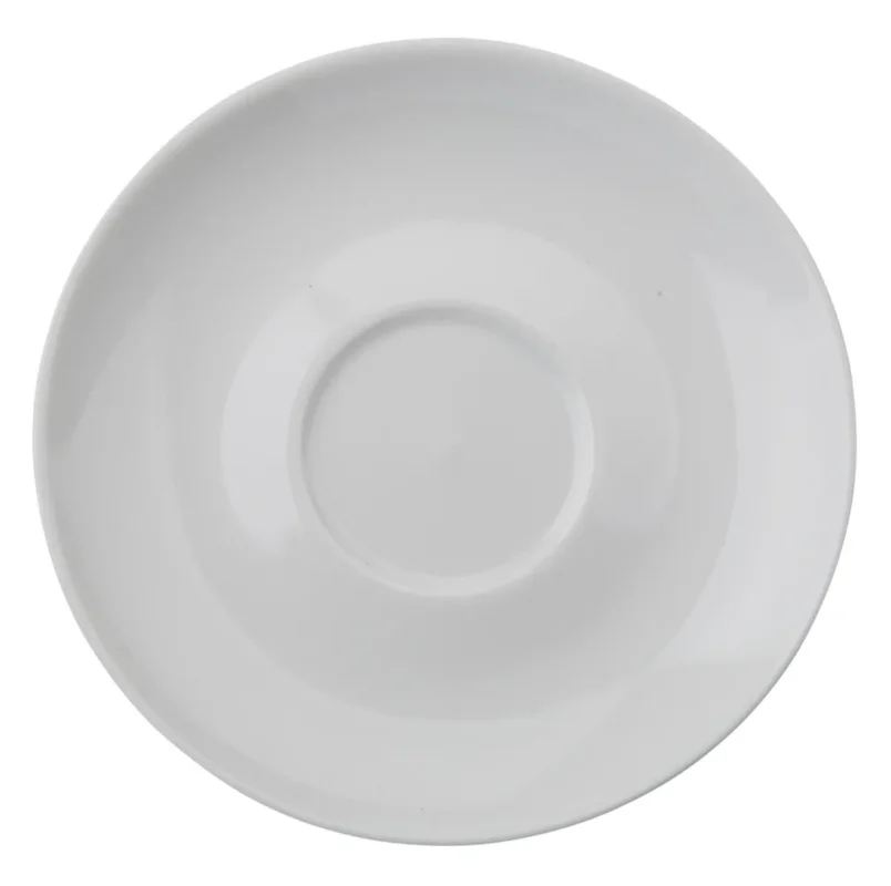 Super Prix Sous-tasse à déjeuner rond blanc porcelaine Ø 16 cm Emotions Pro.mundi