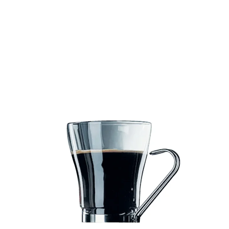 Achetez Aujourd’hui Tasse à cappuccino rond transparent verre trempé 22 cl Ø 8,2 cm Oslo Punch Bormioli Rocco