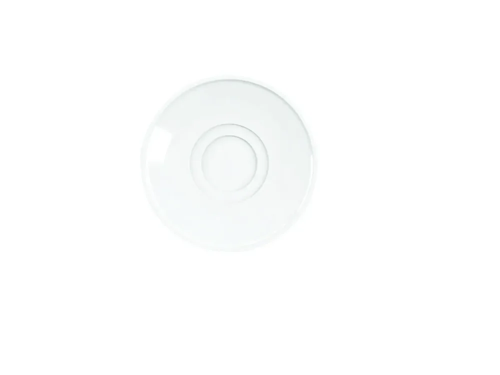 Offre Exclusive Sous tasse expresso rond blanc porcelaine Ø 13 cm Presto Accolade