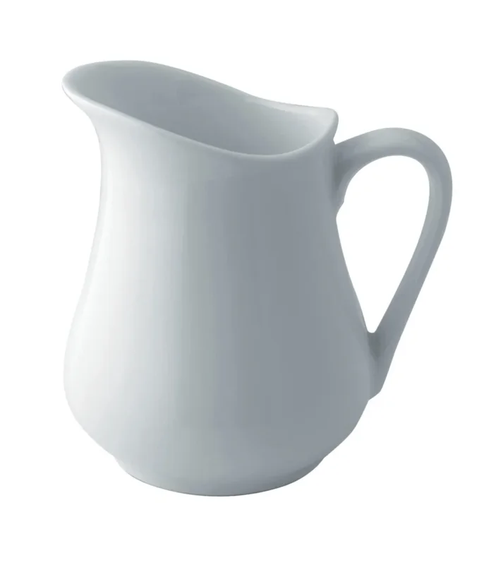 Pot à lait ovale blanc porcelaine 30 cl Ø 8 cm Cafett Pro.mundi Retour Gratuit