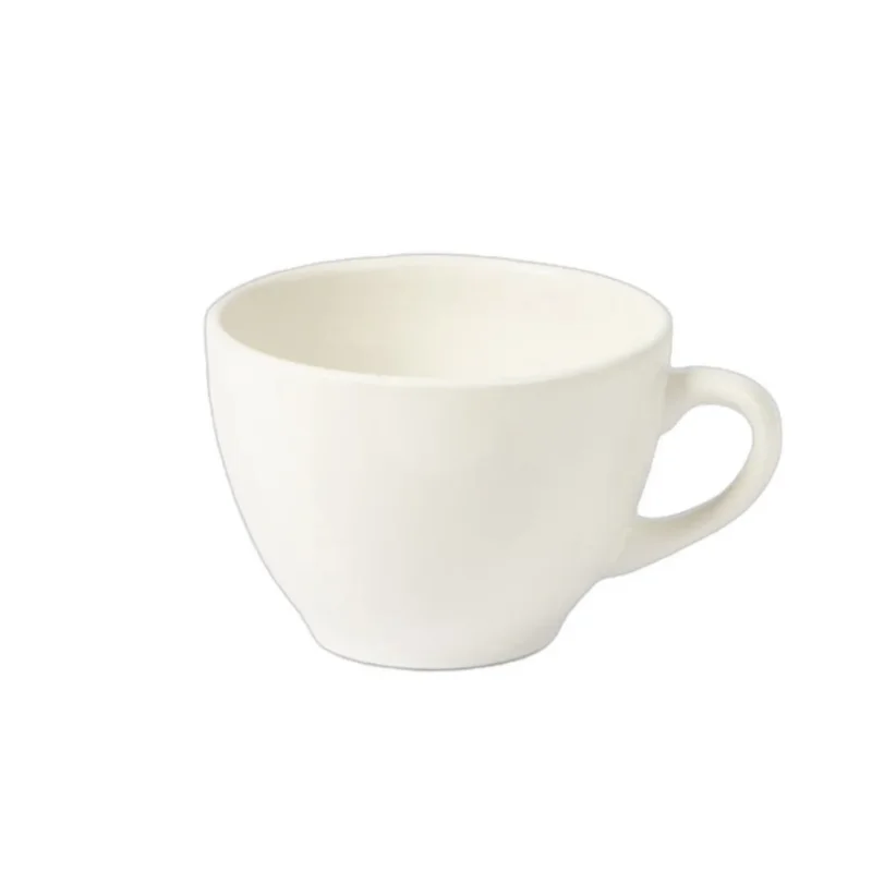 Meilleur Choix Tasse à thé rond crème Grès 21,5 cl Ø 9,2 cm Pulse Essentials Collection