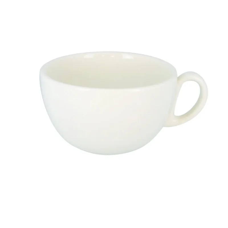 Tasse à déjeuner rond ivoire porcelaine vitrifiée 37 cl Ø 11 cm Barista Rak Prix Choc