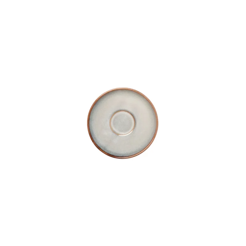 Vente Directe Sous tasse à expresso gris bleu porcelaine Ø 12 cm Serena Pro.mundi