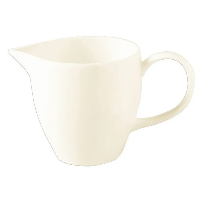 Prix Promo Crémier rond ivoire porcelaine vitrifiée 15 cl Ø 6,8 cm Classic Gourmet Rak
