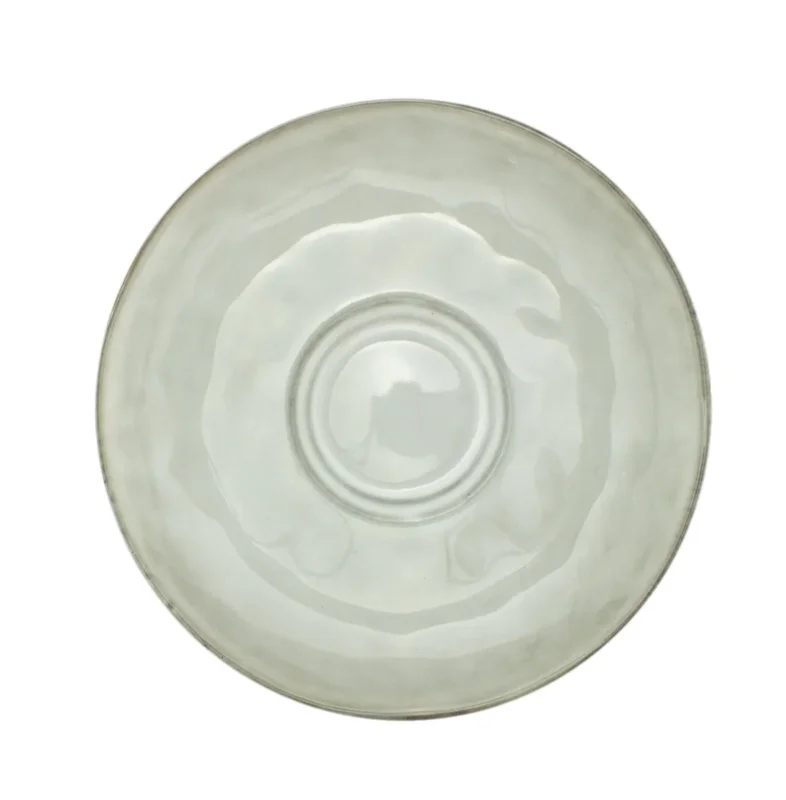 Usine Directe Sous tasse rond gris grès émaillé Ø 14 cm Sky Pro.mundi