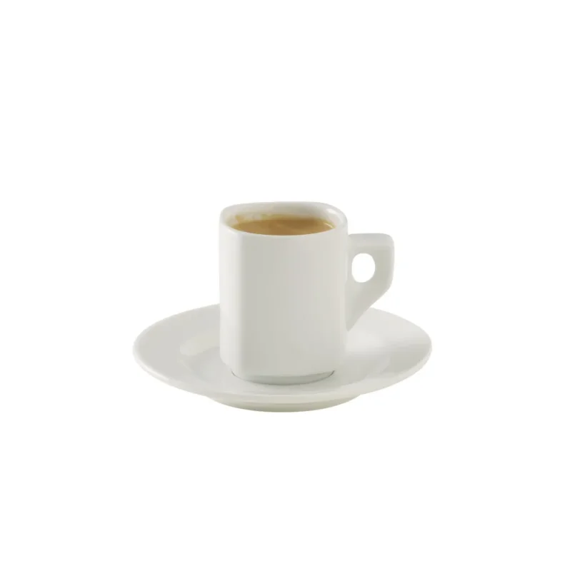 Achat Immédiat Tasse à expresso rond blanc porcelaine 9 cl Ø 5,2 cm Cafett Pro.mundi