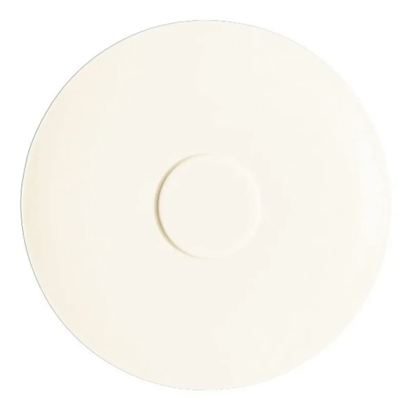 Sous-tasse à déjeuner rond ivoire porcelaine vitrifiée Ø 17 cm Classic Gourmet Rak Réduction